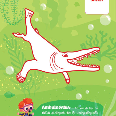 Con Tô Màu - Thám Hiểm Động Vật Cổ Đại