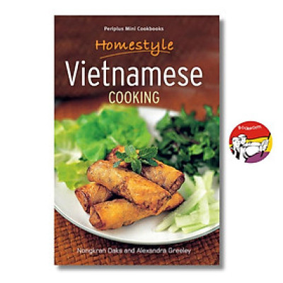 Sách - Homestyle Vietnamese Cooking by Nongkran Daks - Periplus Mini Cookbooks