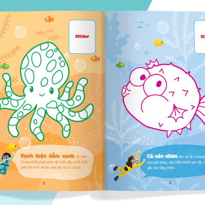 Con Tô Màu - Thám Hiểm Đại Dương