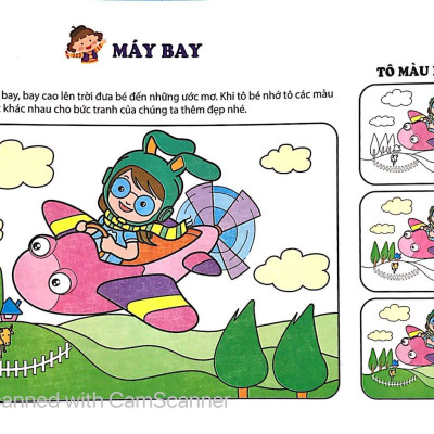 Bé Làm Họa Sỹ Nhí - Nhập Môn Tô Màu Cho Bé (Tập 5)