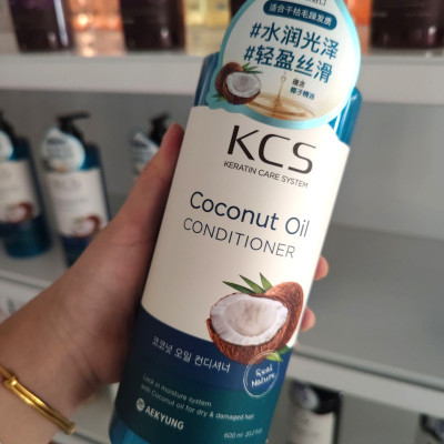 Dầu Gội, Dầu Xả Aekyung Keratin Care System giúp tóc suôn mượt, phục hồi hư tổn, chẻ ngọn, giảm gãy rụng tóc 600ml