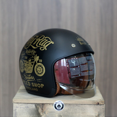 Mũ bảo hiểm 3/4 Royal M139 kính âm, hàng chính hãng