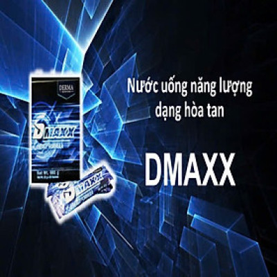 DMAXX thức uống bổ sung vitamin năng lượng có đường DAMODE 63 gói màu xanh mỗi gói 22gr