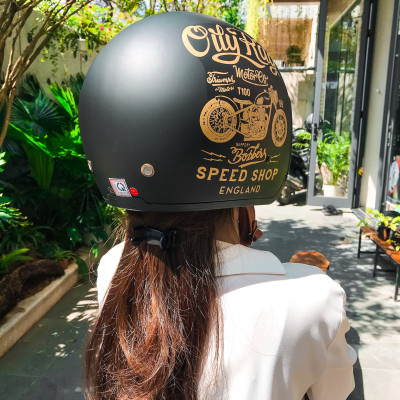 Mũ bảo hiểm 3/4 Royal M139 kính âm, hàng chính hãng