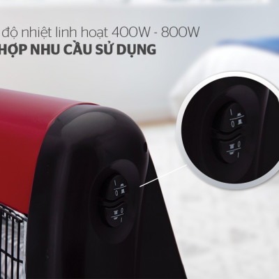 Sưởi Điện Hồng Ngoại SUNHOUSE SHD7013 800W- Hàng chính hãng