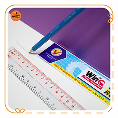 Thước thẳng 30cm cho nét chất lượng cao - WinQ C30