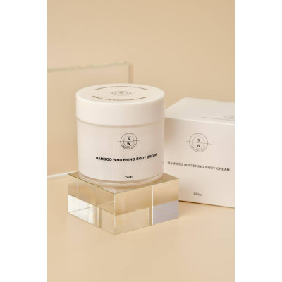 KEM DƯỠNG TRẮNG DA BODY BAMBOO WHITENING BODY CREAM THƯƠNG HIỆU SPOTLESS WHITE 300ML