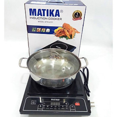 BẾP TỪ CAP CẤP MATIKA MTK-2111 (TẶNG KÈM NỒI) - Hàng nhập khẩu