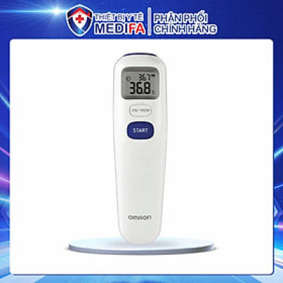 Nhiệt Kế Đo Trán Từ Xa Không Tiếp Xúc Với Da Omron MC 720 - Thương Hiệu Số 1 Nhật Bản