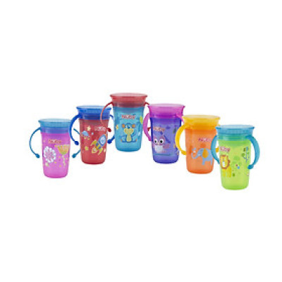 [ 10411-Nuby ] Ca uống nước 360 độ chống tràn, dung tích 300ml