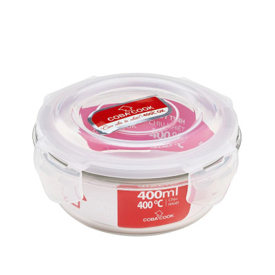 Bộ 3 hộp thủy tinh COBA