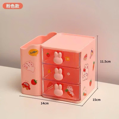 Kệ Đựng Bút Đa Năng Để Bàn – Hộp Mỹ Phẩm Đựng Đồ Trang Điểm, Tủ Để Đồ Dùng Học Tập, Văn Phòng Phẩm  - HÀNG CHÍNH HÃNG MINIIN