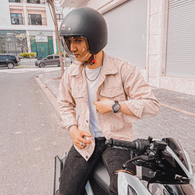 Mũ Bảo Hiểm 3/4 Kính Âm M139