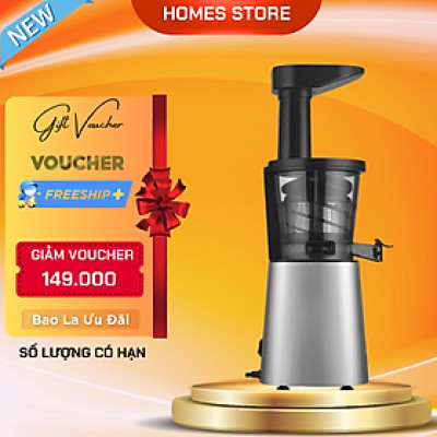 Máy Ép Chậm Olivo SJ210 Vỏ Hợp Kim Thương Hiệu Mỹ Dung Tích 0.35 Lít Công Suất 200 W - Hàng Chính Hãng