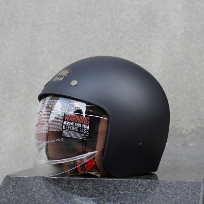 Mũ bảo hiểm 3/4 Royal M139 kính âm đen nhám - Tháo lót được - Kèm balo rút chống trầy thương hiệu