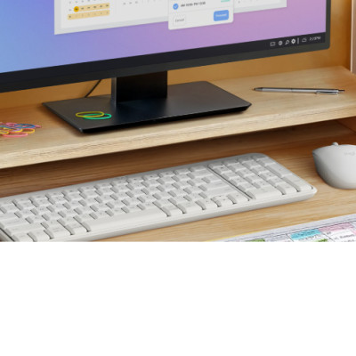 Combo chuột phím không dây Bluetooth Logitech MK250 - nhỏ gọn, 1 đầu thu USB -  Hàng chính hãng