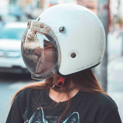 Mũ Bảo Hiểm 3/4 Bulldog Heli sợi thủy tinh (Fiberglass)