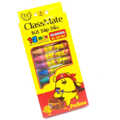 Bút Sáp Dầu Classmate OP101 - 12 Màu