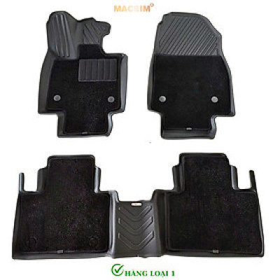 Thảm lót sàn (sd4) ô tô 2 lớp cao cấp dành cho xe Lexus RX 2023+ (sd4) nhãn hiệu Macsim chất liệu TPE màu đen