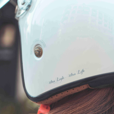 Mũ Bảo Hiểm 3/4 Bulldog Heli sợi thủy tinh (Fiberglass)