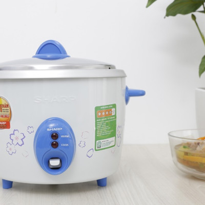 Nồi cơm nắp rời Sharp 1.8 lít KSH-D19V-Hàng chính hãng