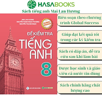 Đề Kiểm Tra Tiếng Anh 8 Global Success - Mai Lan Hương