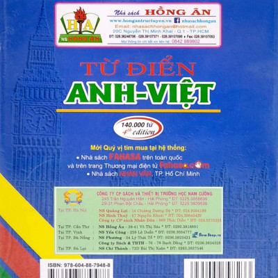 Từ Điển Anh - Việt (140.000 Từ)