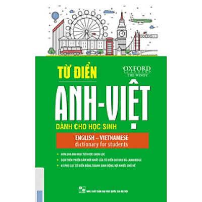 Từ Điển Anh - Việt Dành Cho Học Sinh (Bìa Xanh Lá)