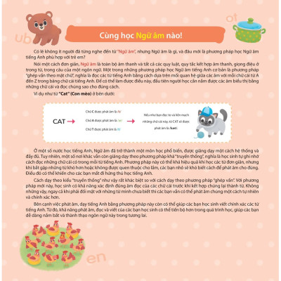 Cùng Con Học Ngữ Âm Tiếng Anh Qua 3 Cấp Độ - Nguyên Âm Ngắn