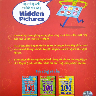 Highlight - Học Tiếng Anh Qua Hình Vẽ - 101 Trái Tim