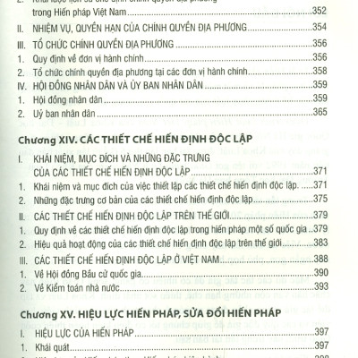 Giáo Trình Luật Hiến Pháp Việt Nam - GS. TS. Nguyễn Đăng Dung, PGS. TS. Đặng Minh Tuấn, PGS. TS. Vũ Công Giao (Đồng chủ biên) - Tái bản - (bìa mềm) -