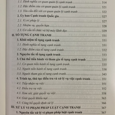 Giáo Trình Luật Cạnh Tranh - TS. Bùi Hữu Toàn