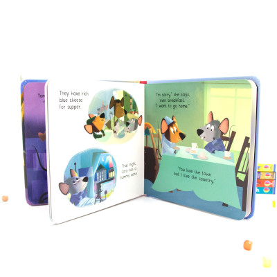 Little Board Books: The Town Mouse and the Country Mouse