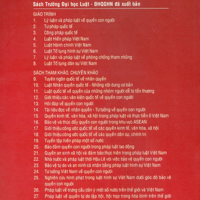 Giáo Trình Luật Hiến Pháp Việt Nam - GS. TS. Nguyễn Đăng Dung, PGS. TS. Đặng Minh Tuấn, PGS. TS. Vũ Công Giao (Đồng chủ biên) - Tái bản - (bìa mềm) -