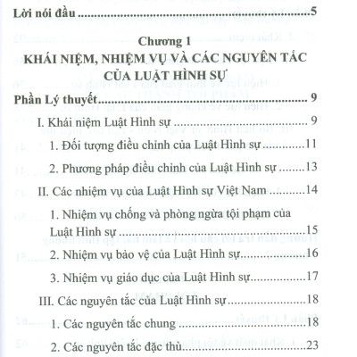 Hướng Dẫn Môn Học LUẬT HÌNH SỰ - Tập 1: Phần Chung
