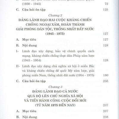 Combo 3 cuốn Giáo Trình Kinh Tế Chính Trị Mác – Lênin + Giáo Trình Lịch Sử Đảng Cộng Sản Việt Nam + Giáo Trình Tư Tưởng Hồ Chí Minh (Dành Cho Bậc Đại Học Hệ Không Chuyên Lý Luận Chính Trị) - Bộ mới năm 2021