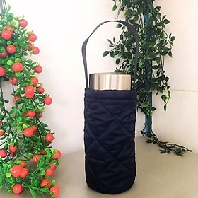 TÚI ÁO BÌNH GIỮ NHIỆT TIỆN LỢI 9x20cm Có Quai Xách Tiện Lợi Cho Bình Đựng Nước 3 Lớp Chống Sốc Dùng Cho Văn Phòng Đi Tàu Xe Đi Học Dã Ngoại Du Lịch Phượt Chơi Thể Thao Ngoài Trời