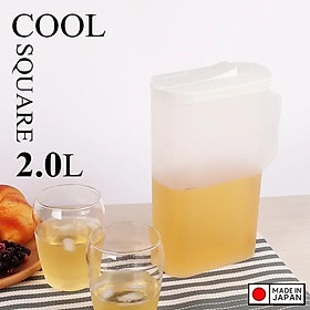 Bình nước Cool Square 2 lít - Hàng nội địa Nhật Bản nhập khẩu chính hãng