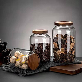 combo 3 hũ thuỷ tinh dung tích 1,5l, 2l và 3l