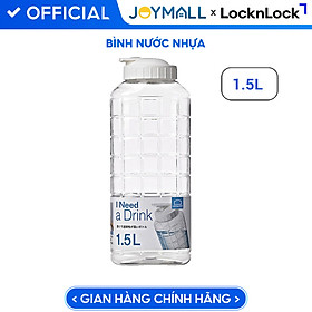Bình nước nhựa 2,1L LocknLock P-00052, Hàng chính hãng, cấu tạo chắc chắn chống tràn, nắp mở dễ dàng - JoyMall
