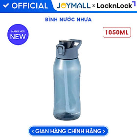 Bình Nước Nhựa LocknLock One Touch Sports Bottle ABF926 1.05L, Hàng Chính Hãng, Có Ống Hút - JoyMall