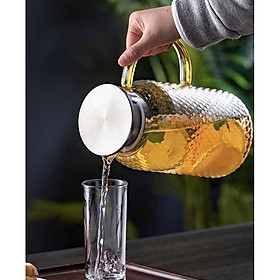 BÌNH ĐỰNG NƯƠC THỦY TINH VÂN DẬP NỔI CAO CẤP CHỊU NHIỆT - ANTH478
