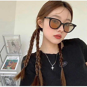 Kính màu thời trang màu nude sành điệu