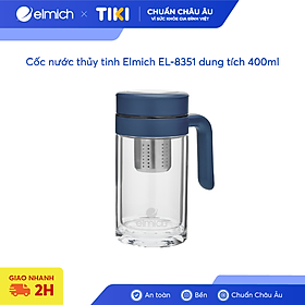Cốc nước thủy tinh Elmich EL-8351 dung tích 400ml