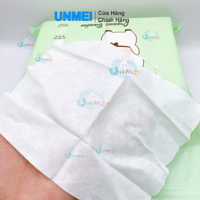 Khăn Khô, Khăn Vải Khô Đa Năng AIKO Bambo Luxury 200 tờ/bịch (KT: 15x18cm) Siêu Mềm Mại, An Toàn Cho Da Bé