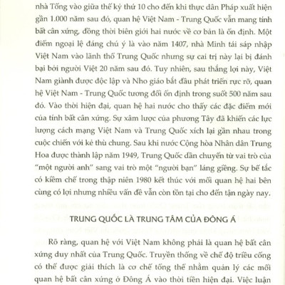 Sự Bất Cân Xứng Về Sức Mạnh Và Các Mối Quan Hệ Quốc Tế (Sách Tham Khảo)