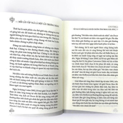 Sách - Mỗi lần vấp ngã là một lần trưởng thành 