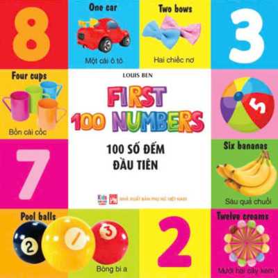 Sách - Bộ Sách 100 Từ Đầu Tiên Cho Bé (Bộ 4 Cuốn)
