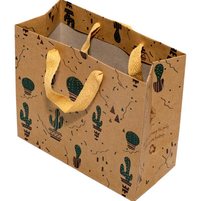 TÚI KRAFT NGANG NHỎ KN002 - 18 X 16 X8 CM - NGẪU NHIÊN