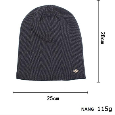 Mũ len, nón len trùm đầu gân nhuyễn C004